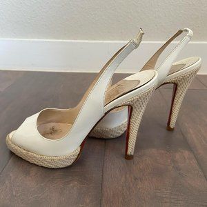 Christian Louboutin Slingback Platform Pump